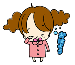 Mischievous child rin and close rokuta sticker #5454860