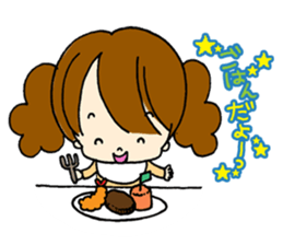 Mischievous child rin and close rokuta sticker #5454861