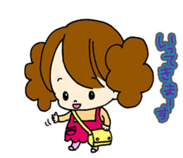 Mischievous child rin and close rokuta sticker #5454862