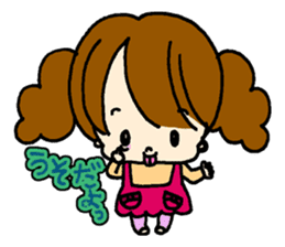 Mischievous child rin and close rokuta sticker #5454872
