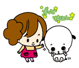 Mischievous child rin and close rokuta sticker #5454883
