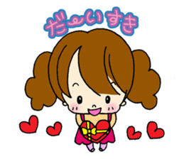 Mischievous child rin and close rokuta sticker #5454886