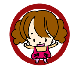 Mischievous child rin and close rokuta sticker #5454898