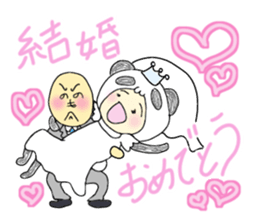 mami panda 5 sticker #5455208