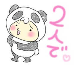 mami panda 5 sticker #5455212
