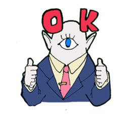 Twin cyclops sticker #5455420