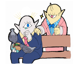 Twin cyclops sticker #5455443