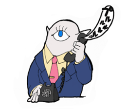 Twin cyclops sticker #5455448