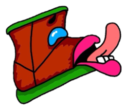 The rainboots and girl :D sticker #5455544