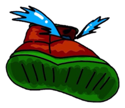 The rainboots and girl :D sticker #5455554