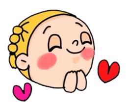 The rainboots and girl :D sticker #5455559