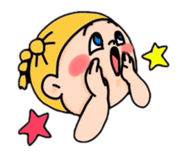 The rainboots and girl :D sticker #5455564