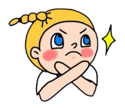 The rainboots and girl :D sticker #5455565