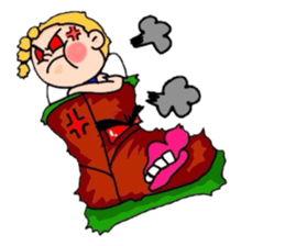 The rainboots and girl :D sticker #5455576