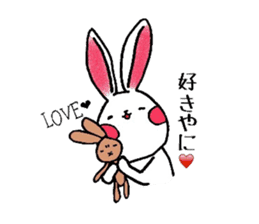 rabbit of Oita sticker #5455736