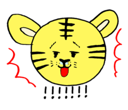 You tweet tiger goofy sticker #5455870