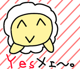 Underway!Sheep! sticker #5456638