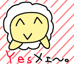 Underway!Sheep! sticker #5456638