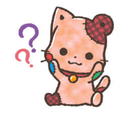 Cat-Bear-stuffed-toy sticker #5456807