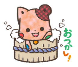 Cat-Bear-stuffed-toy sticker #5456809