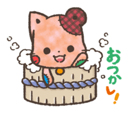 Cat-Bear-stuffed-toy sticker #5456809