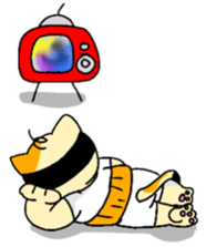 Cat of father sticker #5457023