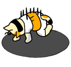 Cat of father sticker #5457025