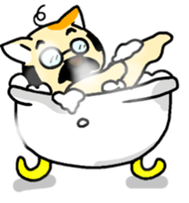 Cat of father sticker #5457027