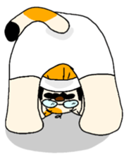 Cat of father sticker #5457031