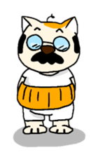 Cat of father sticker #5457039