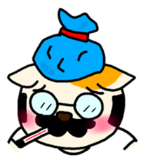 Cat of father sticker #5457046