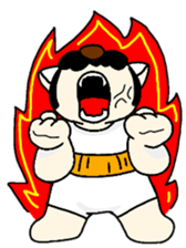 Cat of father sticker #5457050