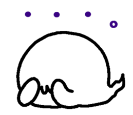 Obake ghost sticker #5457257