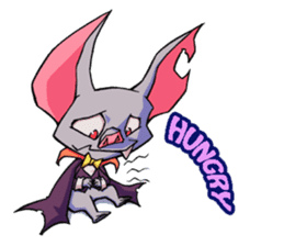 monsters - vampire Kitti and the gang sticker #5457266