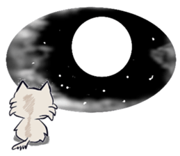 Small White 2 sticker #5457863