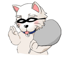 Small White 2 sticker #5457888