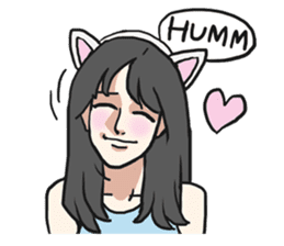 AsB - The Comic Cat Girls sticker #5458024