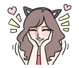 AsB - The Comic Cat Girls sticker #5458032
