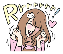 AsB - The Comic Cat Girls sticker #5458034