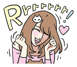 AsB - The Comic Cat Girls sticker #5458034