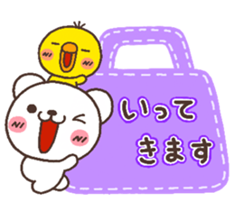 bear heart 22 sticker #5458120