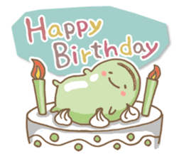 Broad bean sticker sticker #5458233