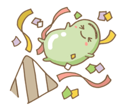 Broad bean sticker sticker #5458234