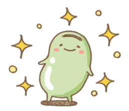 Broad bean sticker sticker #5458236