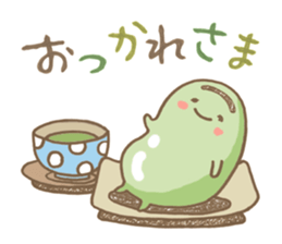 Broad bean sticker sticker #5458238