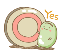 Broad bean sticker sticker #5458240