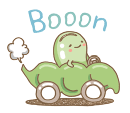 Broad bean sticker sticker #5458252