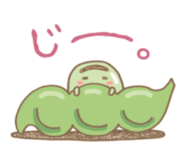 Broad bean sticker sticker #5458255