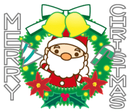 Mr. Santa and Mr. reindeer sticker #5458300