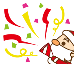 Mr. Santa and Mr. reindeer sticker #5458304